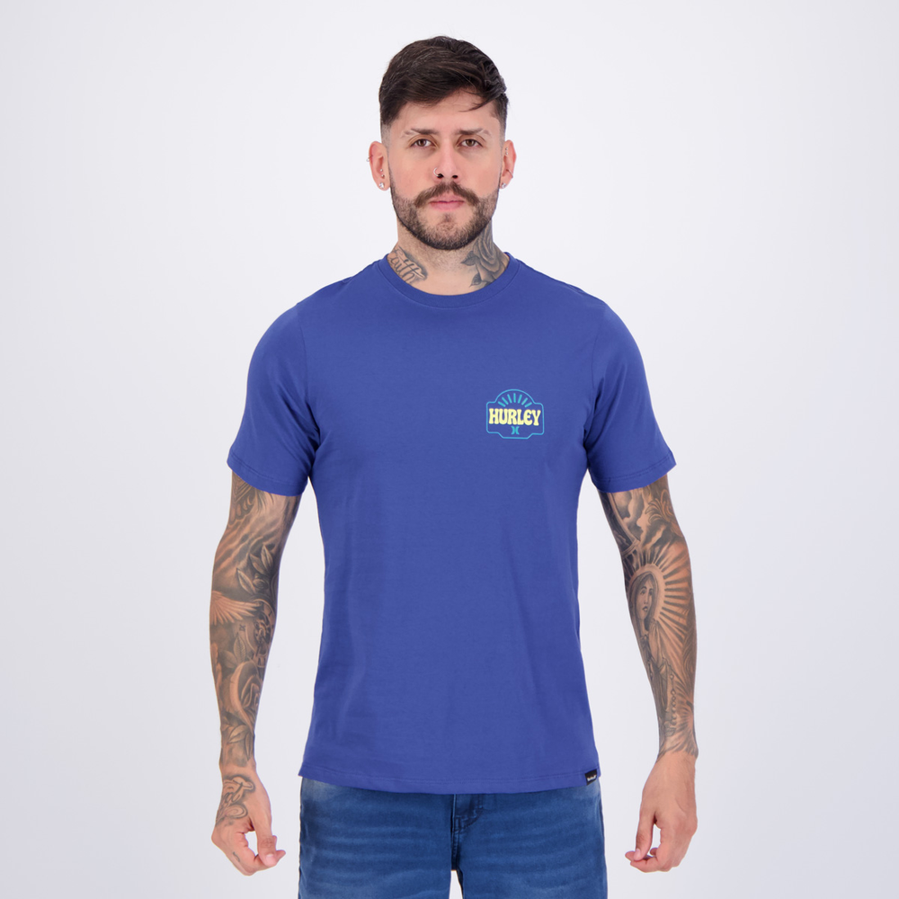 Camiseta Hurley Stoke Marinho Camiseta Hurley Stoke Marinho