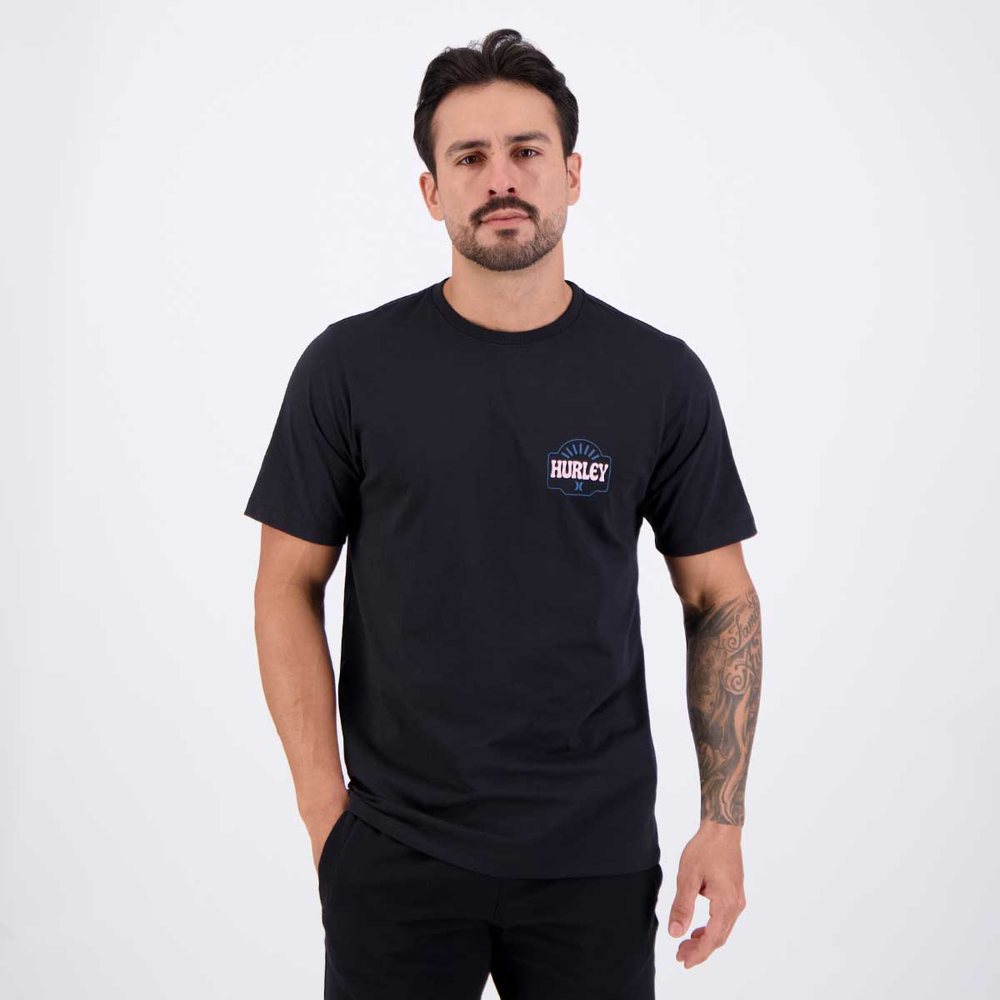 Camiseta Hurley Stoke Preta