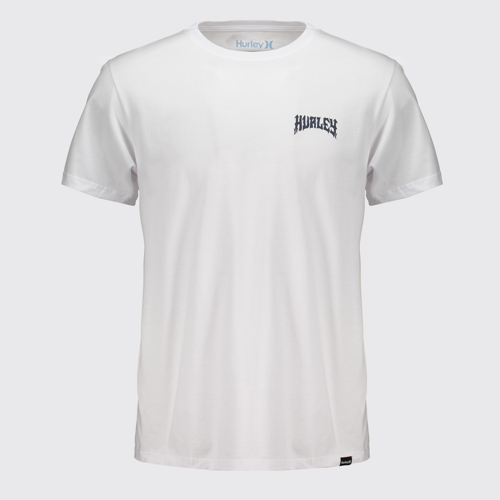 Camiseta Hurley Wizard Basic Branca Camiseta Hurley Wizard Basic Branca