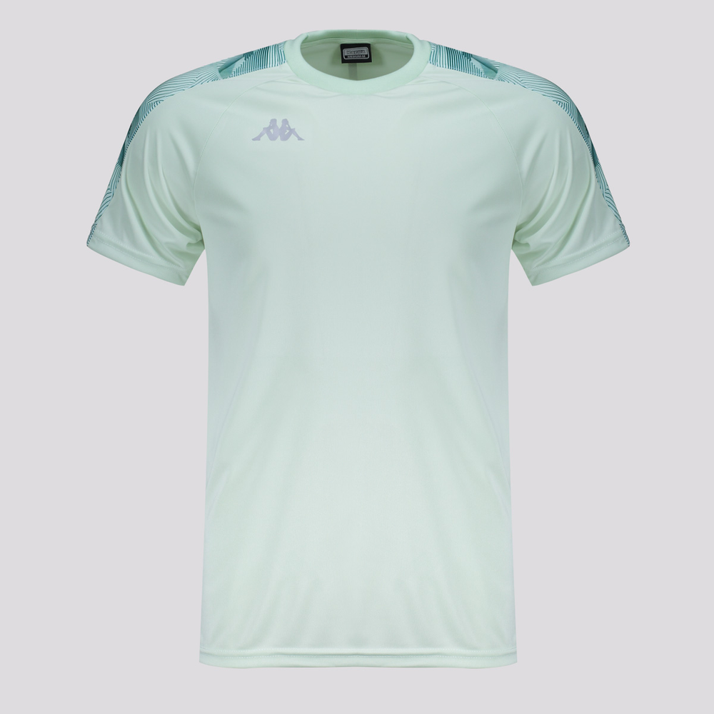Camiseta Kappa Athens Verde Claro Camiseta Kappa Athens Verde Claro