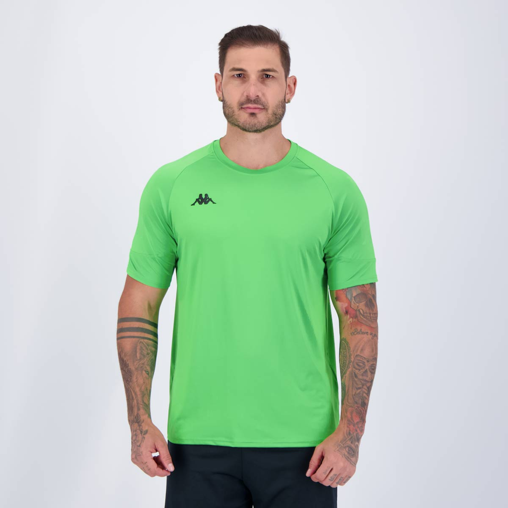 Camiseta Kappa Benji Verde Camiseta Kappa Benji Verde