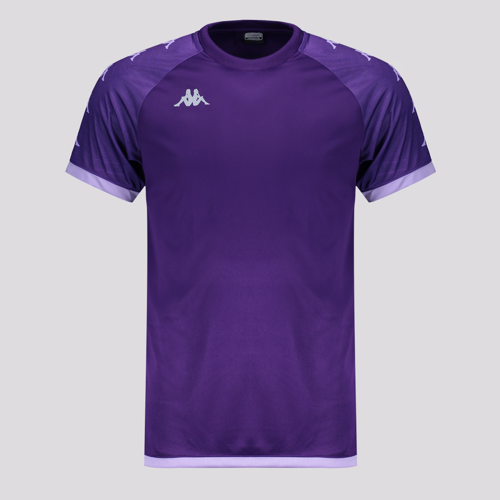 Camiseta Kappa Edinburgh Roxa Camiseta Kappa Edinburgh Roxa
