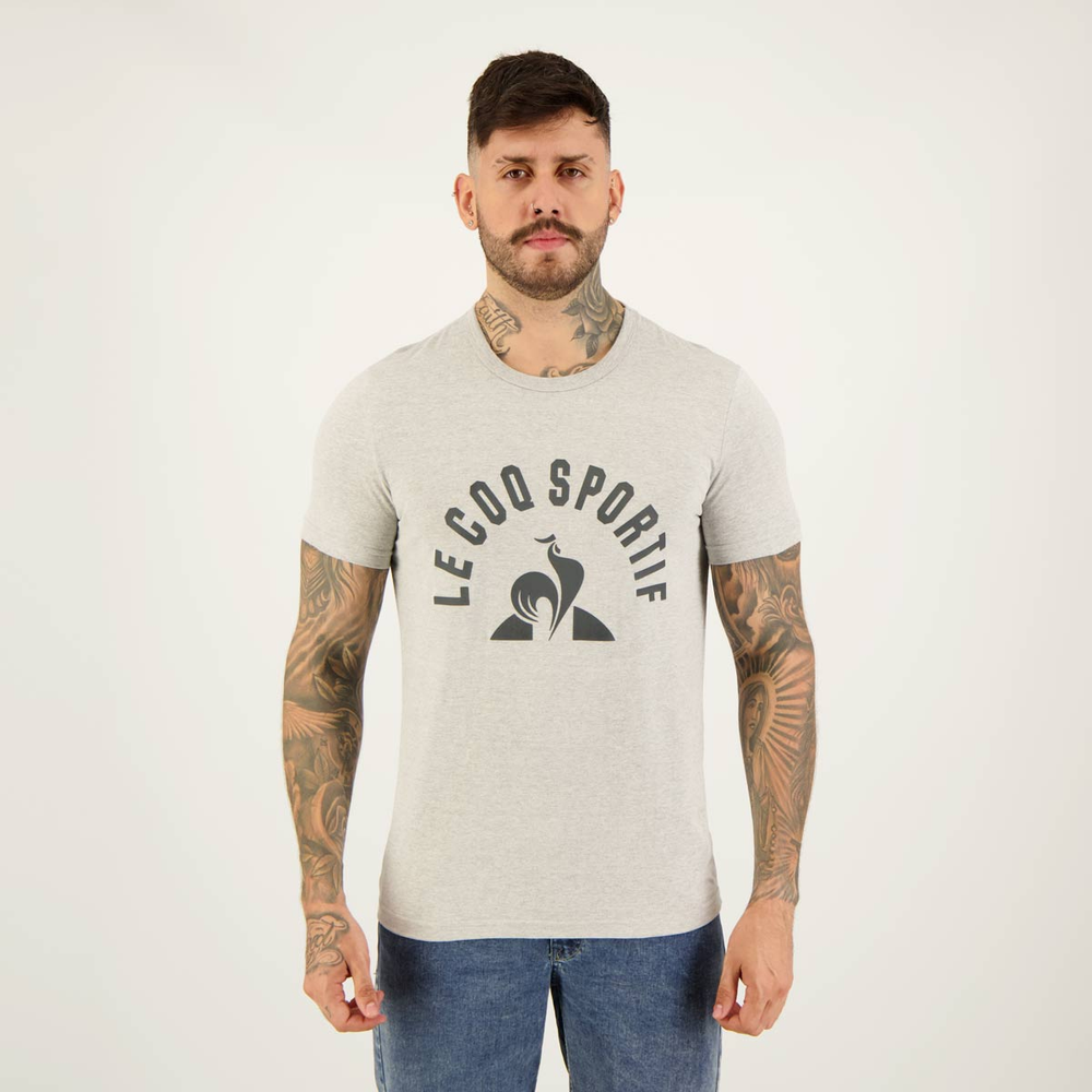 Camiseta Le Coq Sportif Arche Cinza Camiseta Le Coq Sportif Arche Cinza