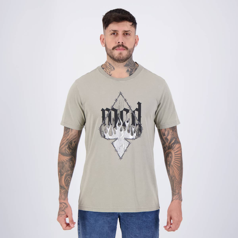 Camiseta MCD Fire Cinza