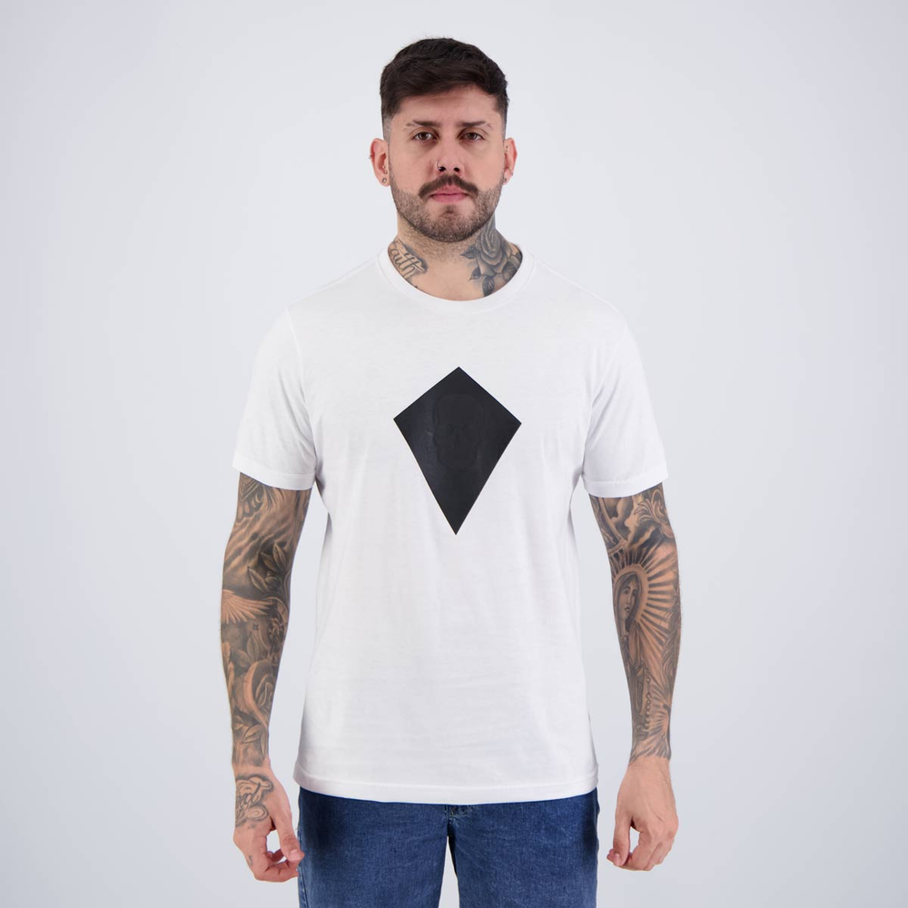 Camiseta MCD Pipa Caveira Branca Camiseta MCD Pipa Caveira Branca