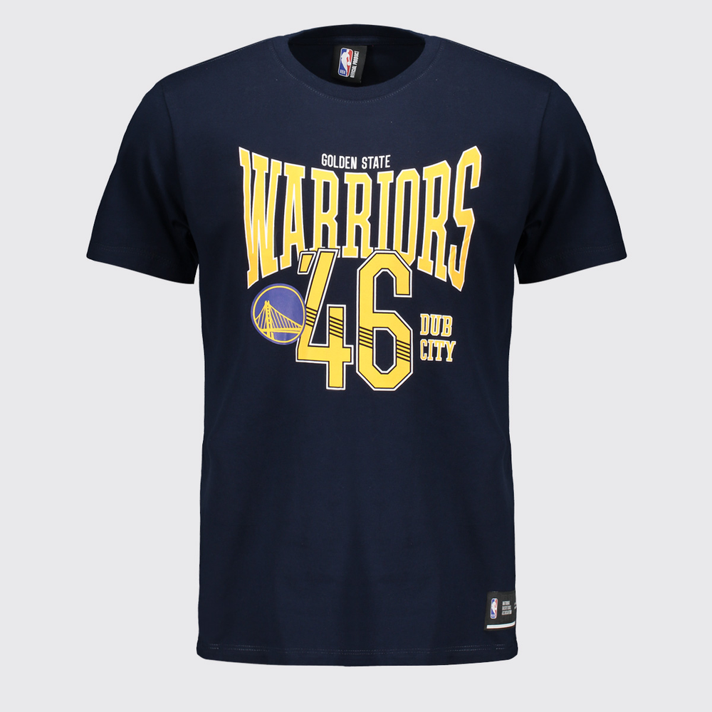 Camiseta NBA Golden State Warriors Logo Marinho Camiseta NBA Golden State Warriors Logo Marinho