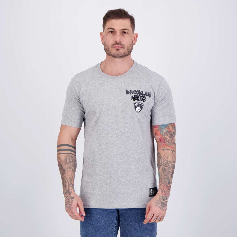 Camiseta NBA Spray Color Brooklyn Nets Camiseta NBA Spray Color Brooklyn Nets