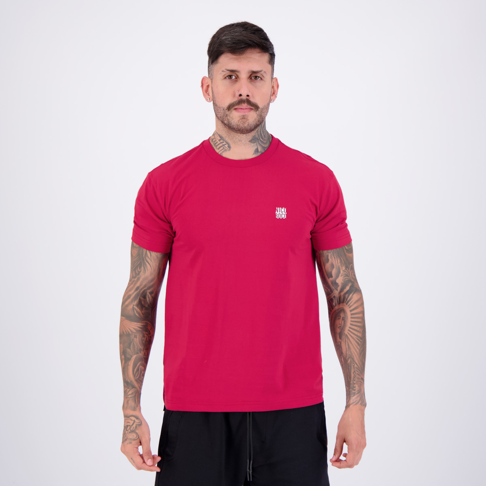 Camiseta Nicoboco Beth Vermelho Camiseta Nicoboco Beth Vermelho