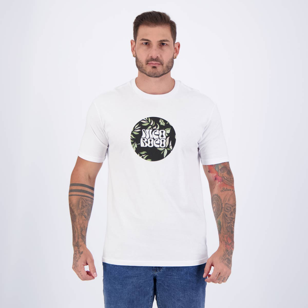 Camiseta Nicoboco Dubin Branca Camiseta Nicoboco Dubin Branca