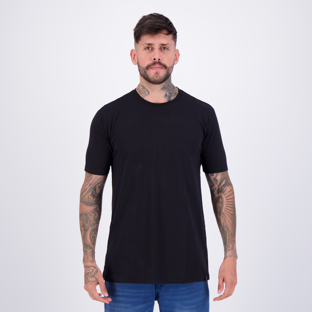Camiseta Nicoboco Stretch Caccini Preta