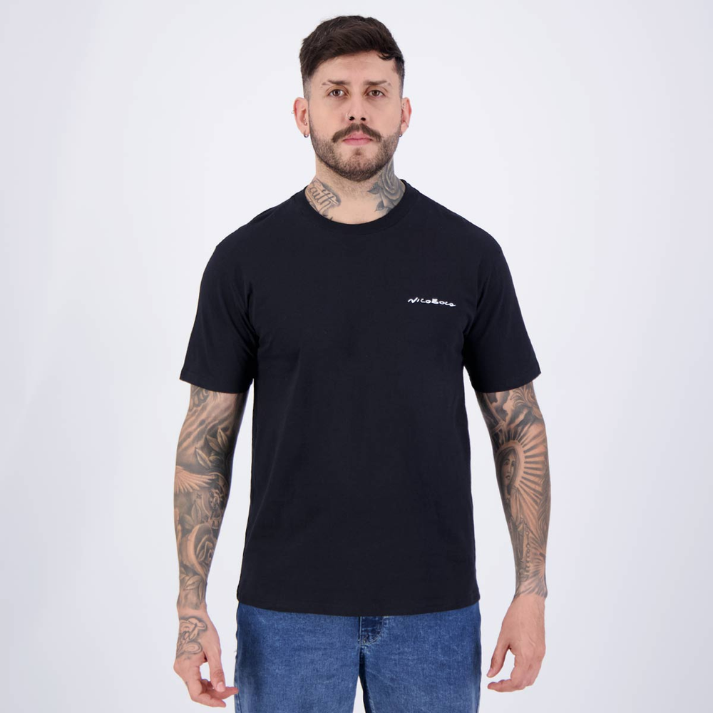 Camiseta Nicoboco Yuki Preta
