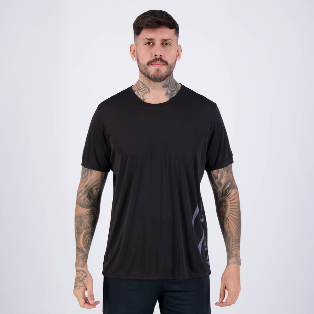 Camiseta Oakley Daily Big Logo Graphic Preta Camiseta Oakley Daily Big Logo Graphic Preta