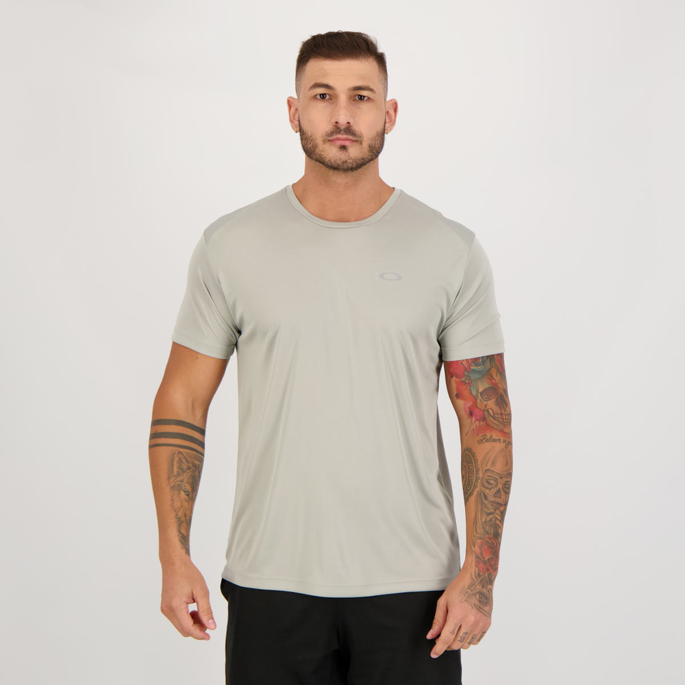 Camiseta Oakley Daily Sport III Cinza Camiseta Oakley Daily Sport III Cinza