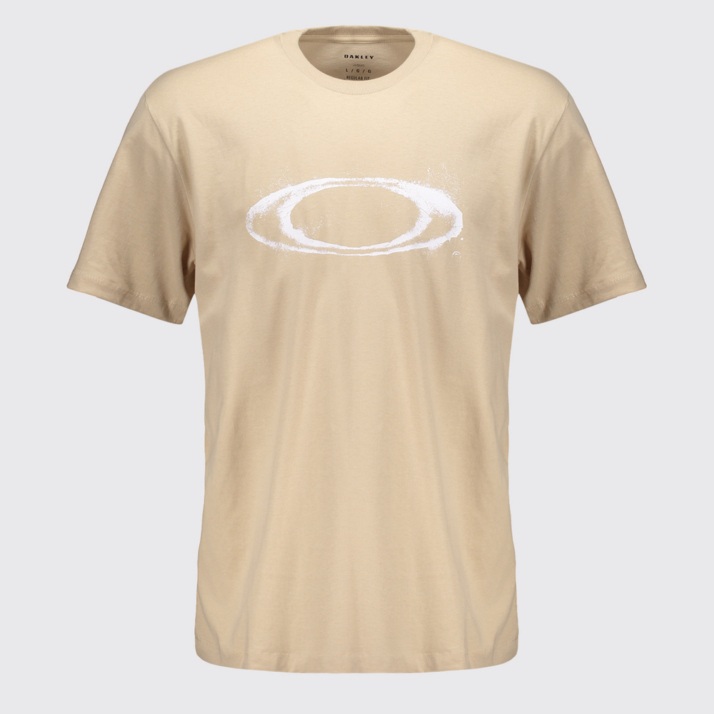 Camiseta Oakley Ellipse Dusty SS Bege Camiseta Oakley Ellipse Dusty SS Bege