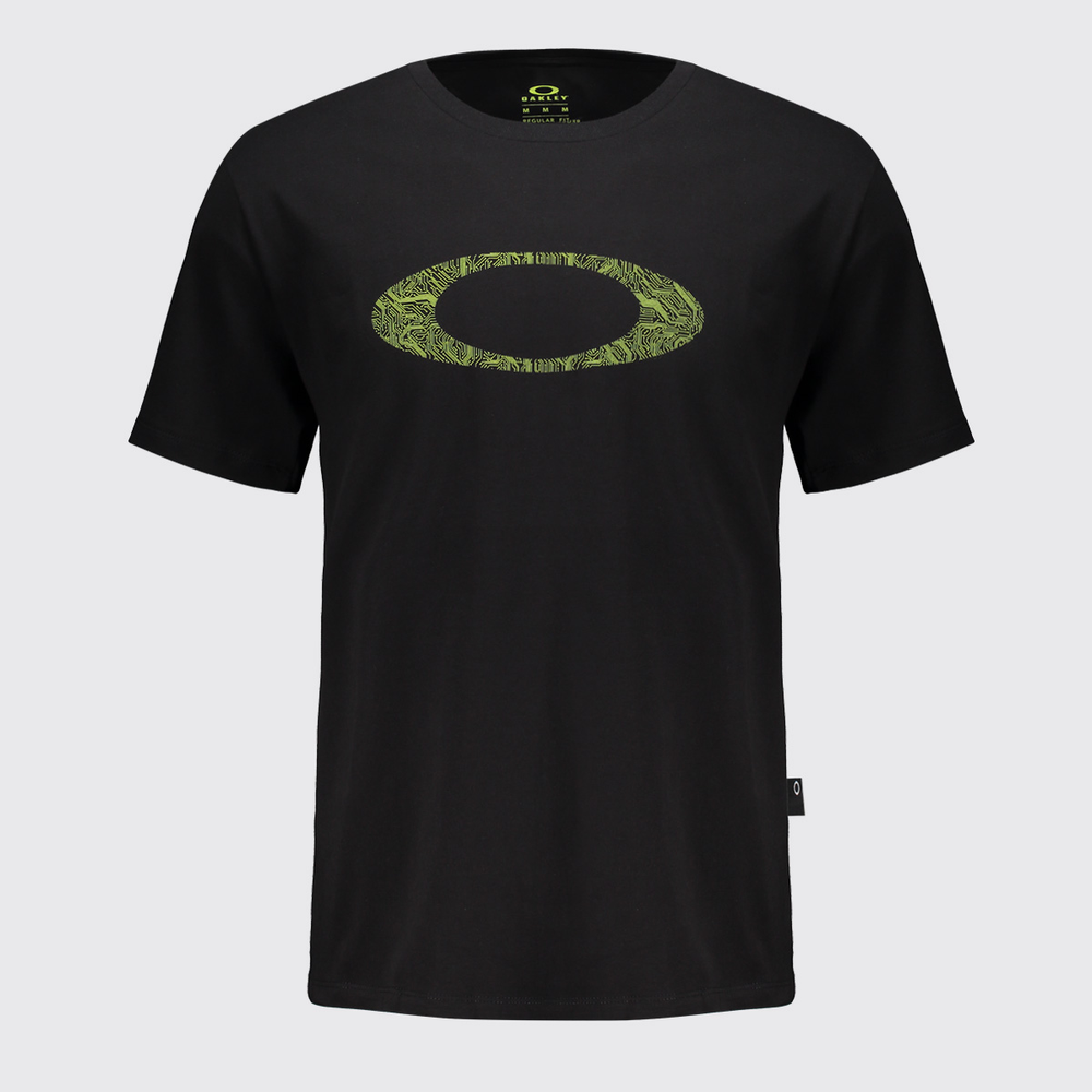 Camiseta Oakley Ellipse Motherboard SS Preta Camiseta Oakley Ellipse Motherboard SS Preta