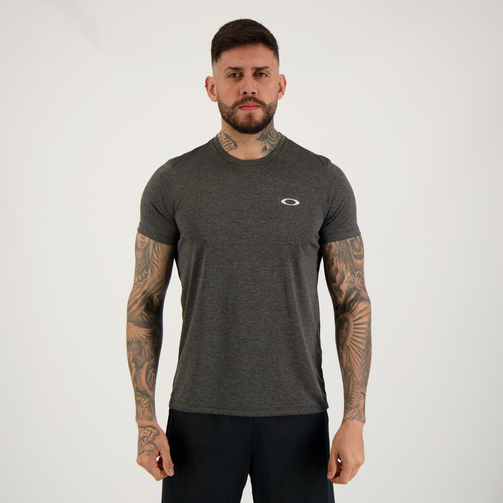 Camiseta Oakley Ellipse Sports Cinza Camiseta Oakley Ellipse Sports Cinza