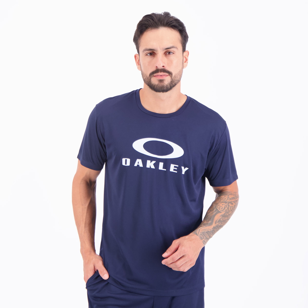 Camiseta Oakley Logo SS III Marinho Camiseta Oakley Logo SS III Marinho