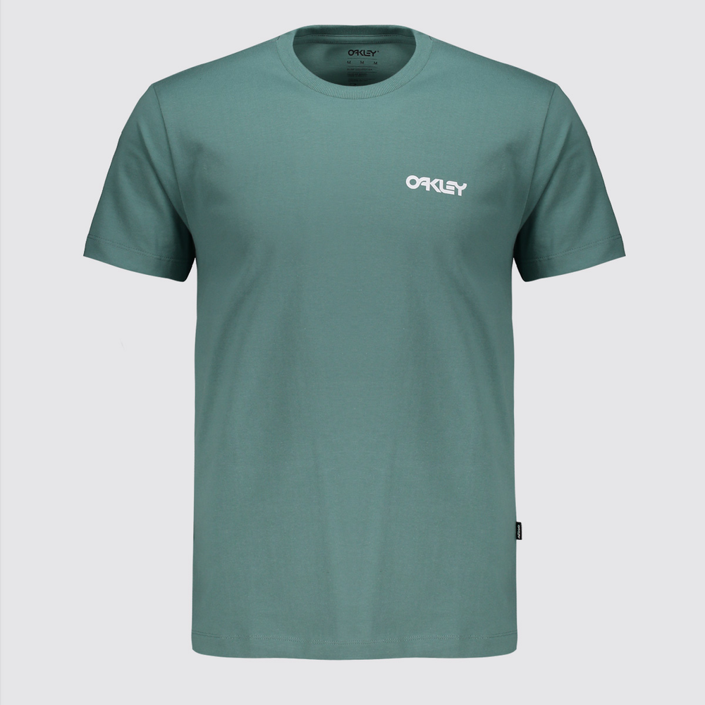 Camiseta Oakley Mad Seagull SS Verde Camiseta Oakley Mad Seagull SS Verde