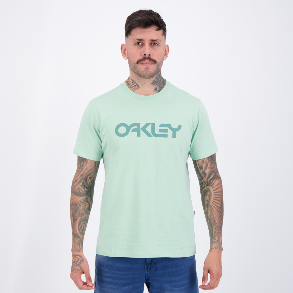Camiseta Oakley Mark II SS Verde Claro Camiseta Oakley Mark II SS Verde Claro