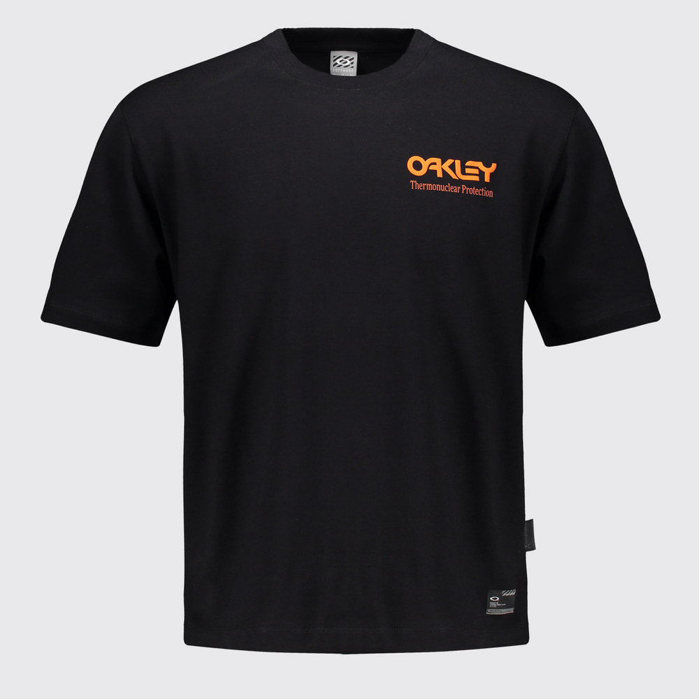 Camiseta Oakley Thermonuclear Logo SS Preta Camiseta Oakley Thermonuclear Logo SS Preta