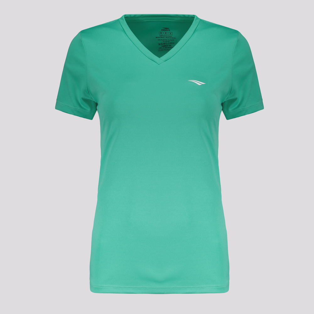 Camiseta Penalty X Feminina Verde Água Camiseta Penalty X Feminina Verde Água