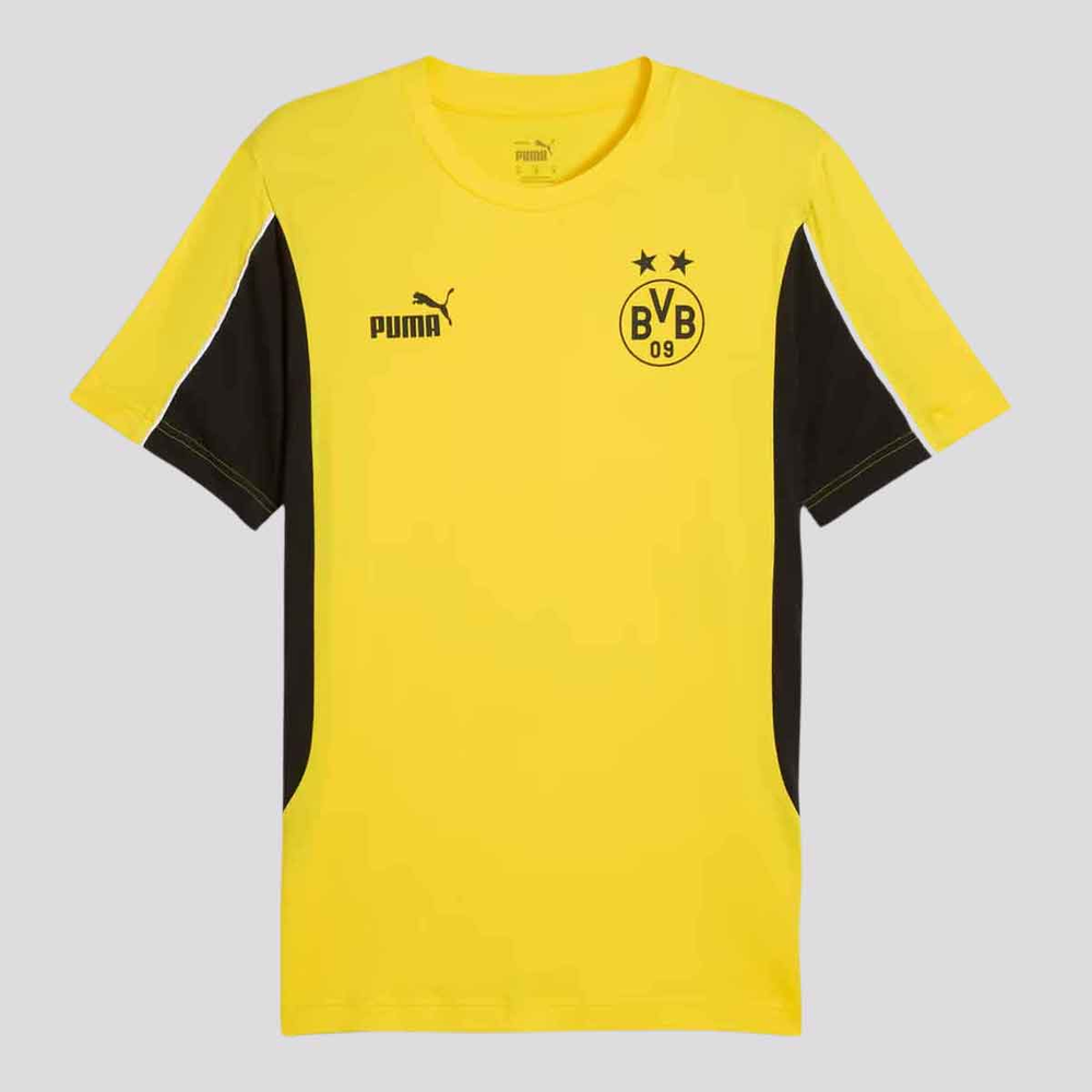 Camiseta Puma Borussia Dortmund Ftblarchive 2025 Amarela Camiseta Puma Borussia Dortmund Ftblarchive 2025 Amarela