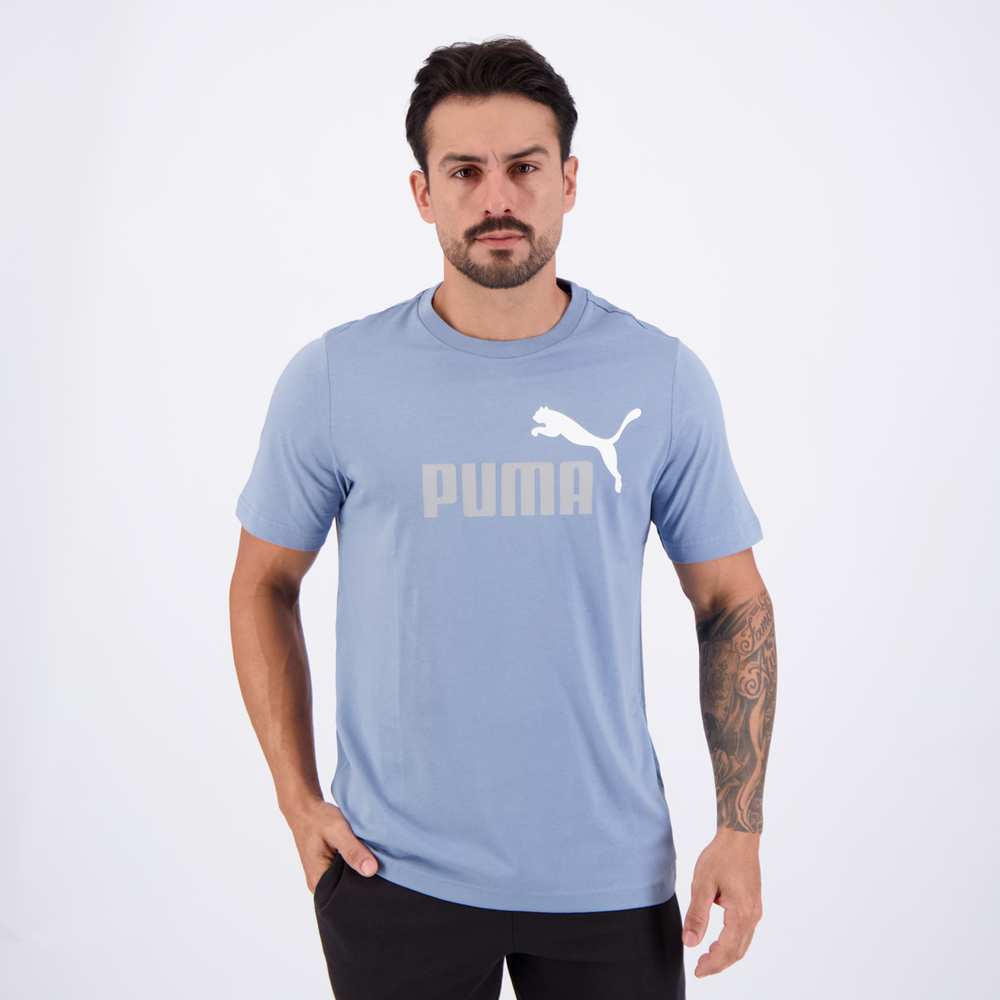 Camiseta Puma ESS 2 Color NO 1 Azul Camiseta Puma ESS 2 Color NO 1 Azul