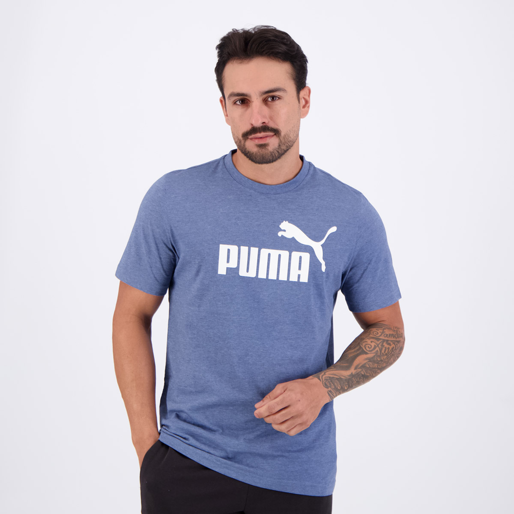 Camiseta Puma ESS No. 1 Azul Camiseta Puma ESS No. 1 Azul