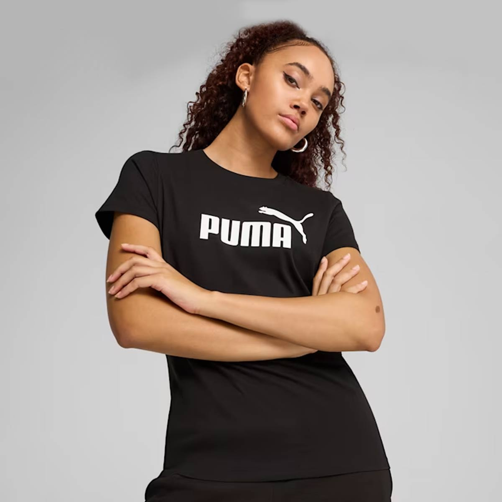 Camiseta Puma Ess No.1 Logo Feminina Camiseta Puma Ess No.1 Logo Feminina