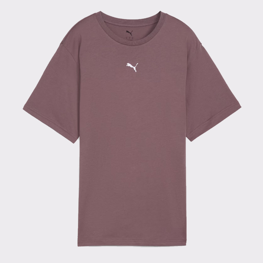Camiseta Puma ESS Relaxed Feminino Marrom