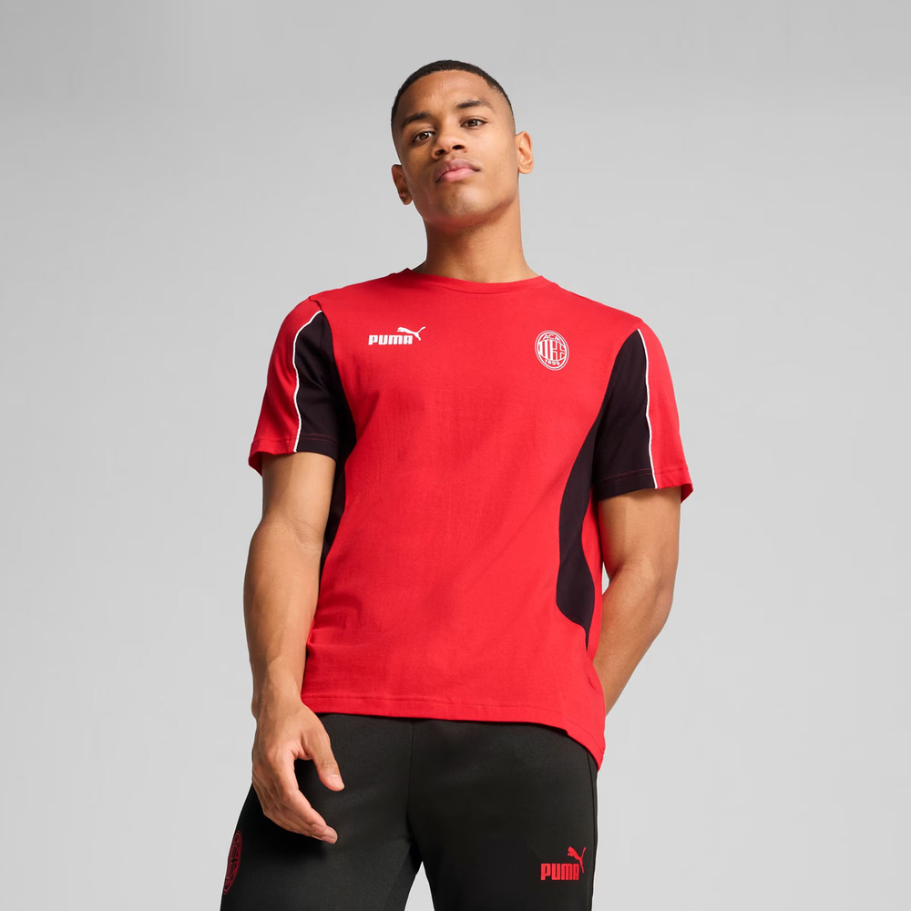 Camiseta Puma Milan Ftblarchive 2026 Vermelha Camiseta Puma Milan Ftblarchive 2026 Vermelha