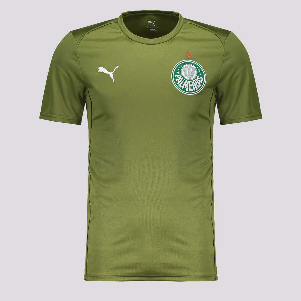 Camiseta Puma Palmeiras Casuals 2025 Camiseta Puma Palmeiras Casuals 2025