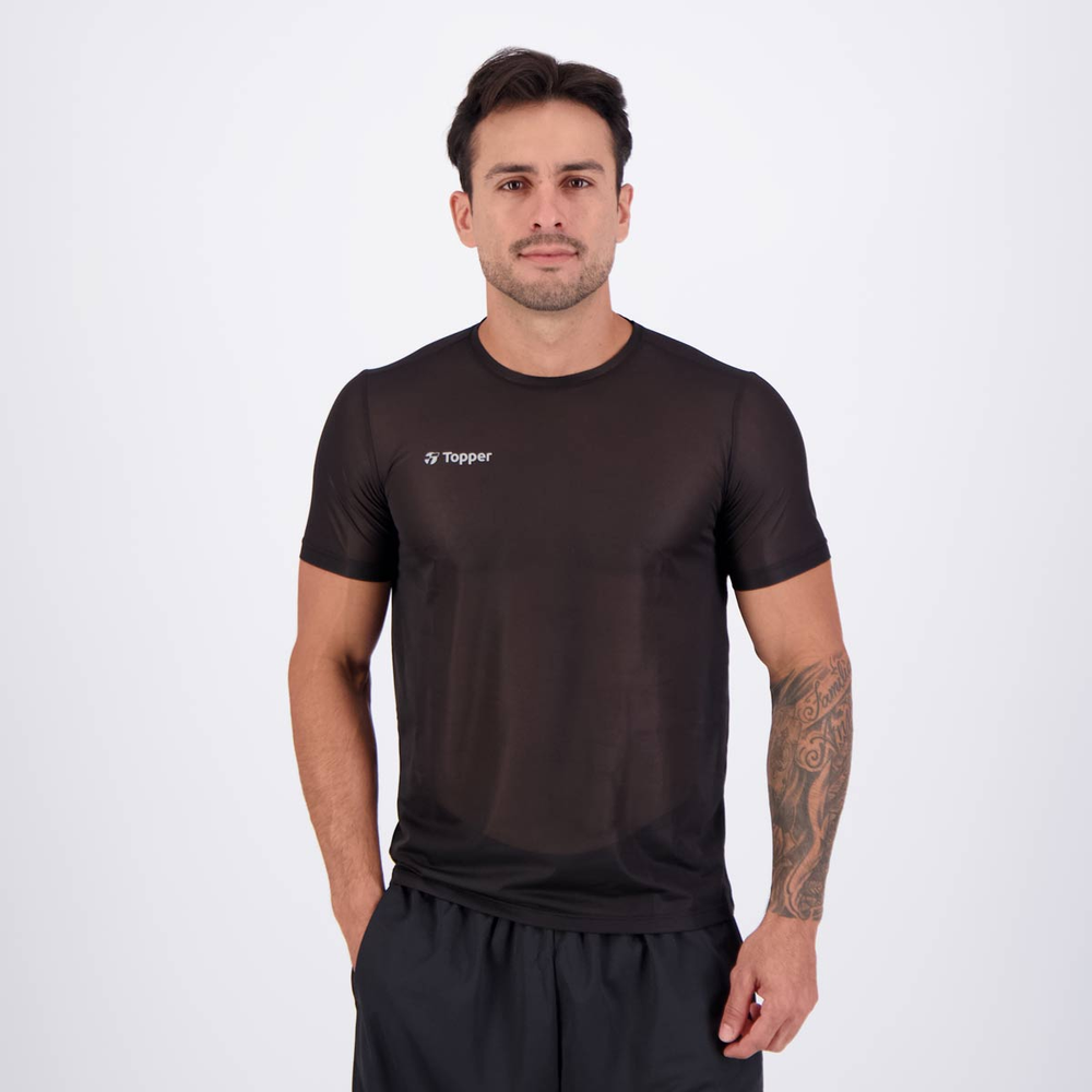 Camiseta Topper Atack Preta