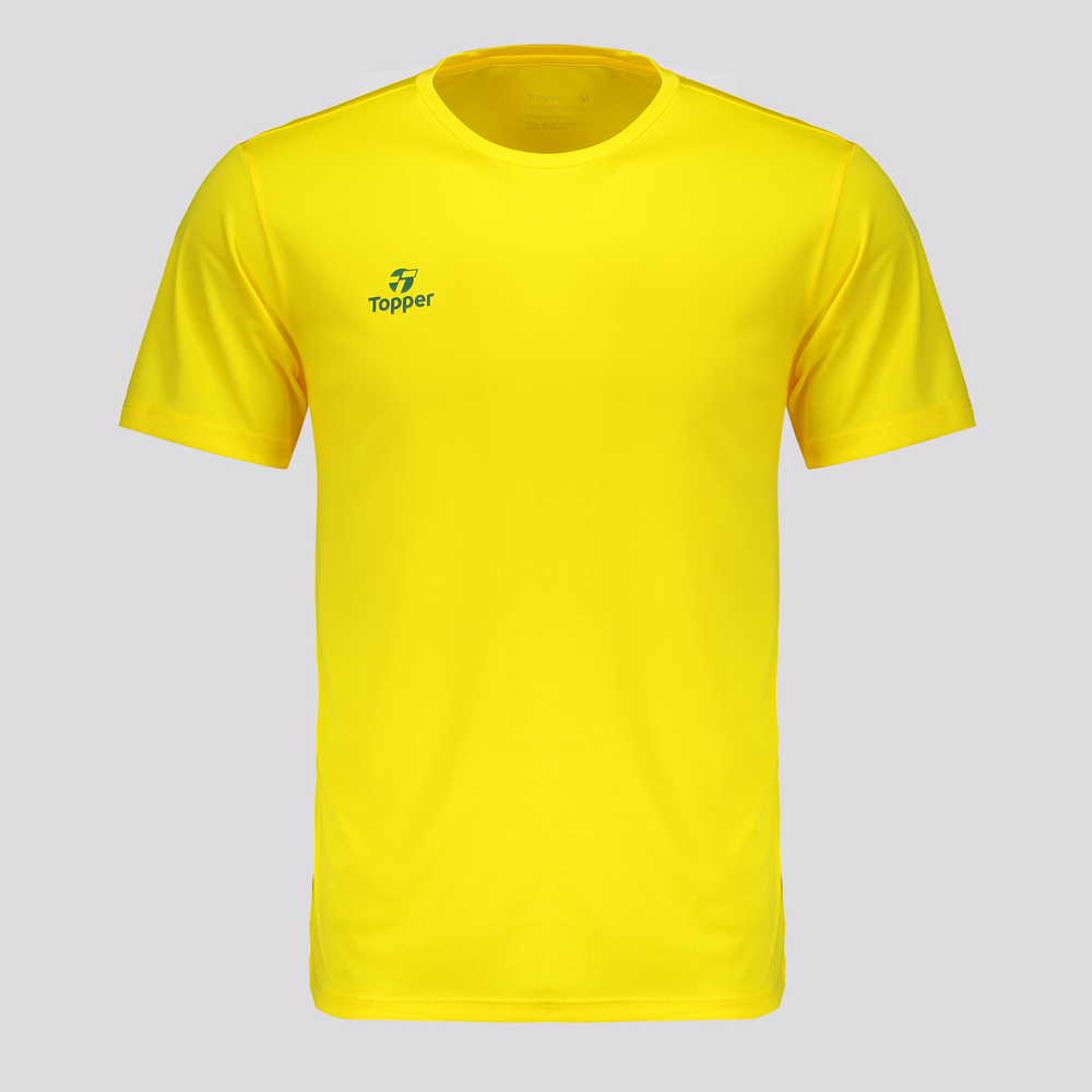 Camiseta Topper Classic Amarela Camiseta Topper Classic Amarela