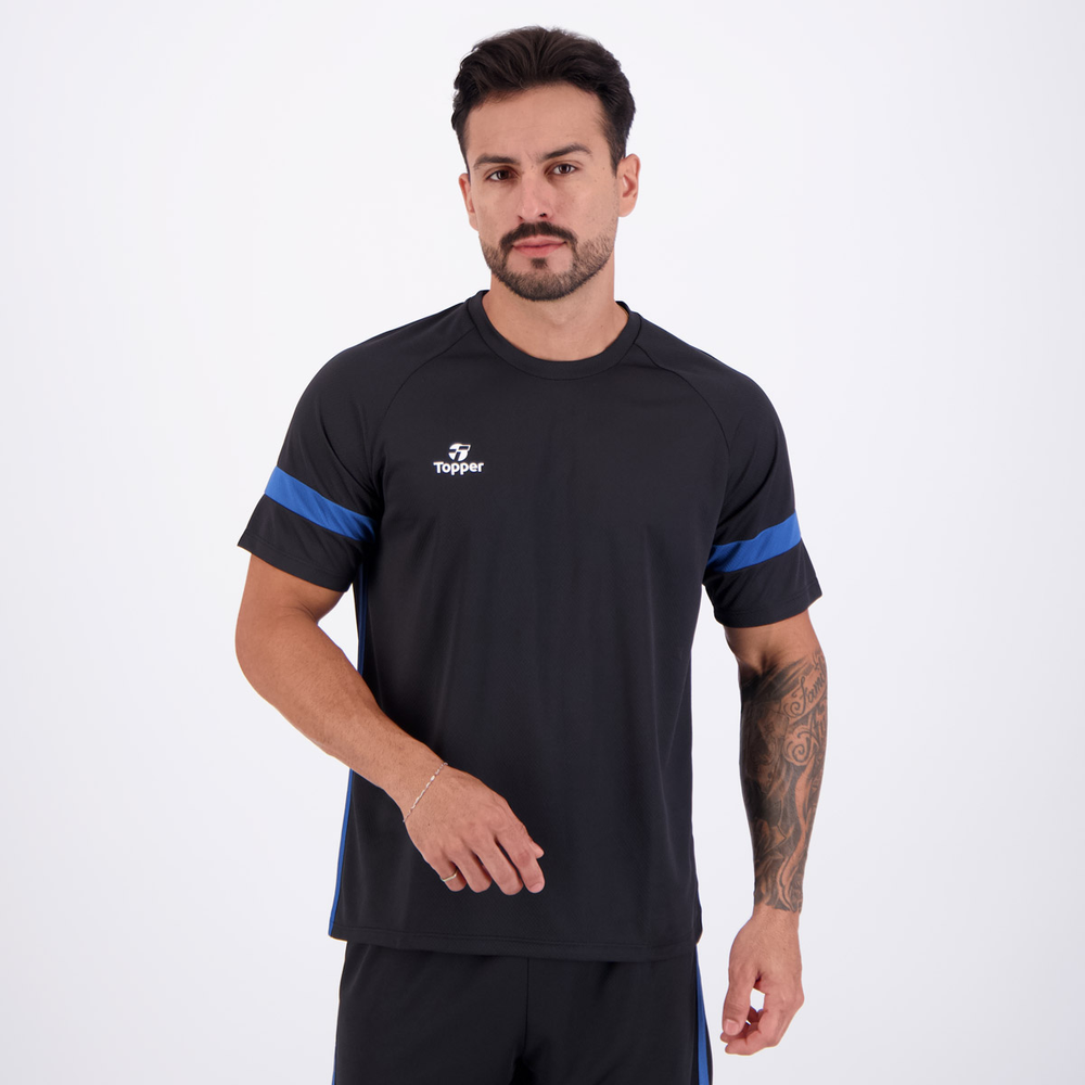 Camiseta Topper Team Preta