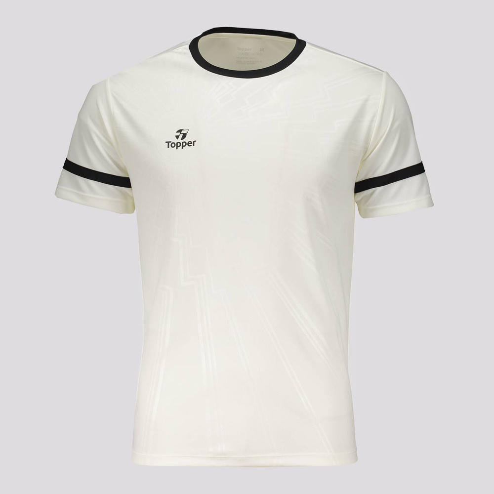 Camiseta Topper Thunder II Off White Camiseta Topper Thunder II Off White
