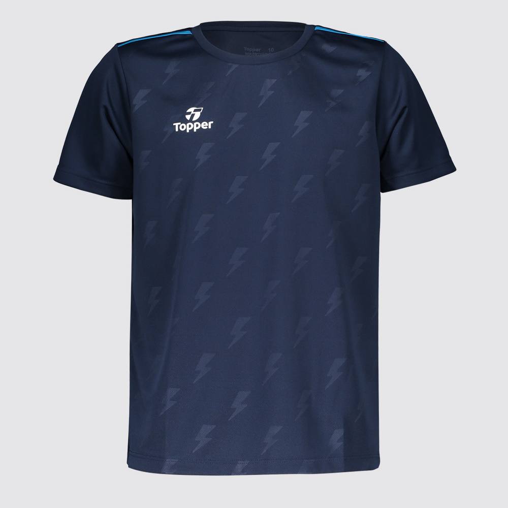 Camiseta Topper Thunder Juvenil Marinho