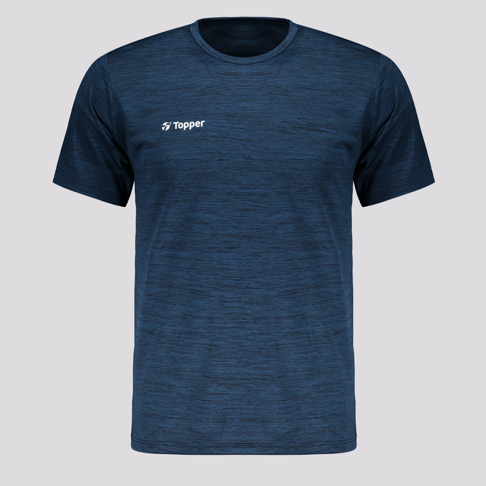 Camiseta Topper Treino Classic Azul Camiseta Topper Treino Classic Azul