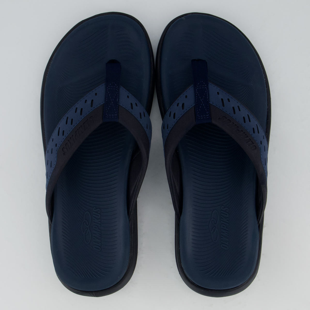 Chinelo Olympikus Caraiva Marinho e Preto Chinelo Olympikus Caraiva Marinho e Preto