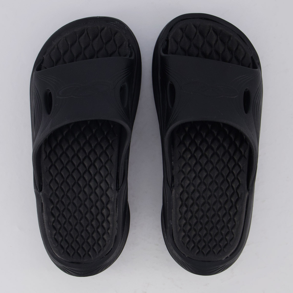 Chinelo Olympikus Pós Corre Preto Chinelo Olympikus Pós Corre Preto