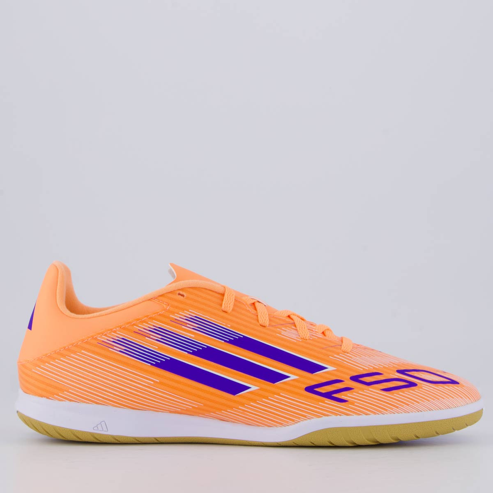Chuteira Adidas F50 Club Futsal Laranja Chuteira Adidas F50 Club Futsal Laranja