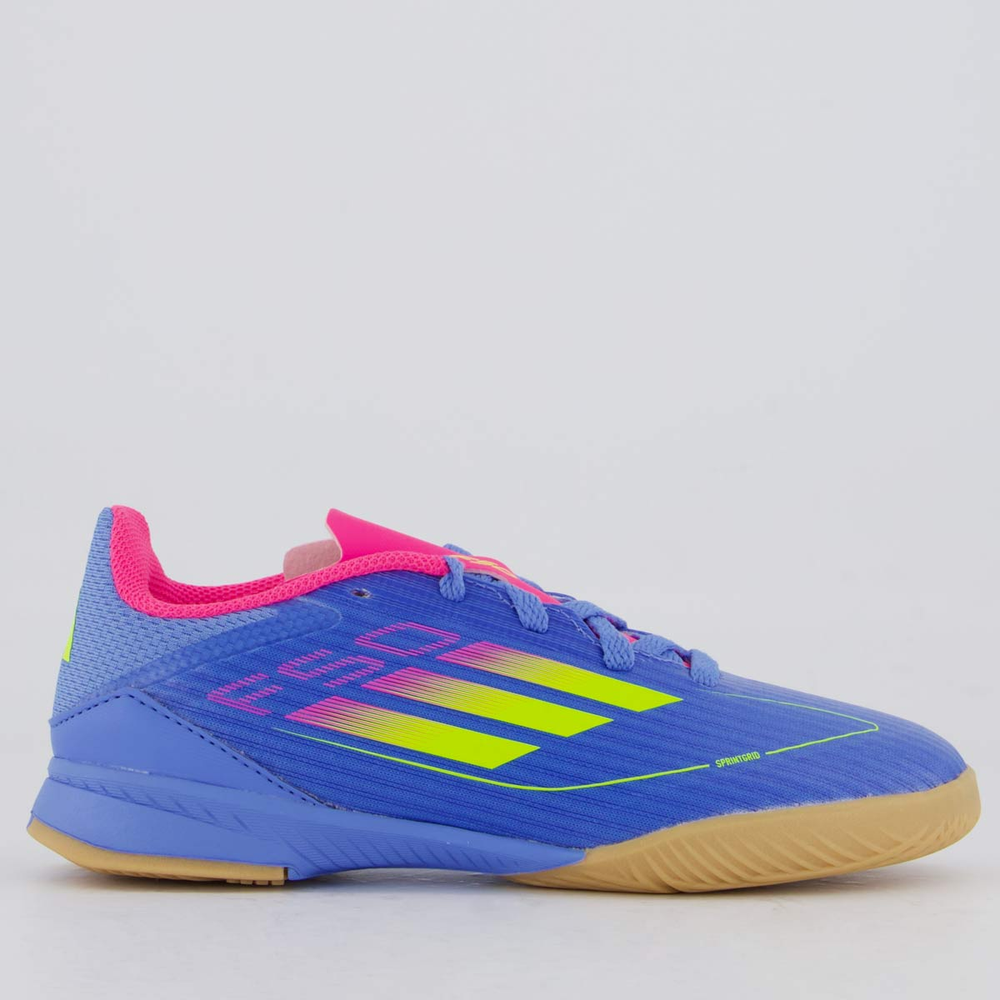 Chuteira Adidas F50 League Futsal Juvenil Azul Chuteira Adidas F50 League Futsal Juvenil Azul