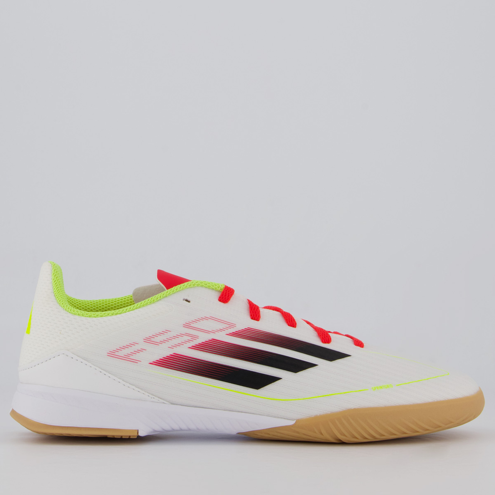 Chuteira Adidas F50 League Futsal Juvenil Branca Chuteira Adidas F50 League Futsal Juvenil Branca