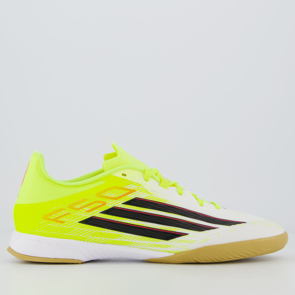 Chuteira Adidas F50 League Futsal Verde e Branca Chuteira Adidas F50 League Futsal Verde e Branca
