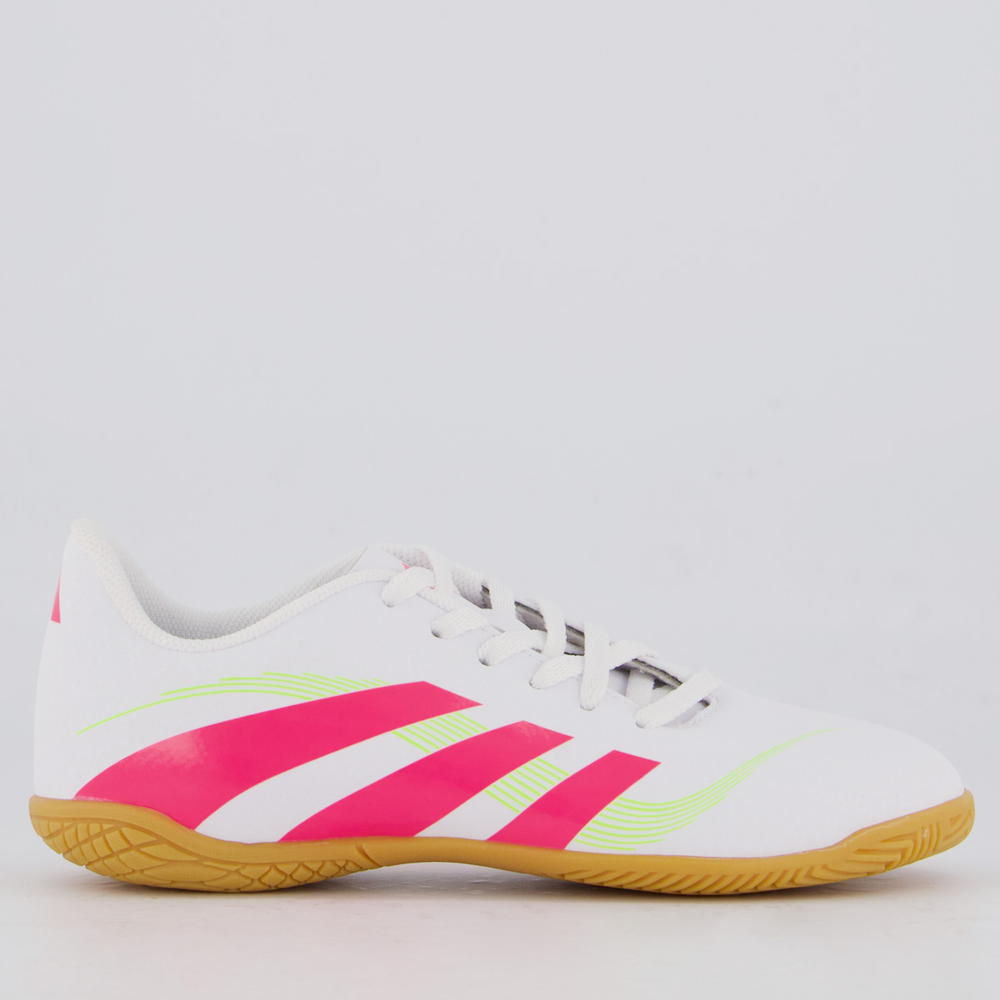 Chuteira Adidas Predator Artilheira 25 Futsal Juvenil Branca Chuteira Adidas Predator Artilheira 25 Futsal Juvenil Branca
