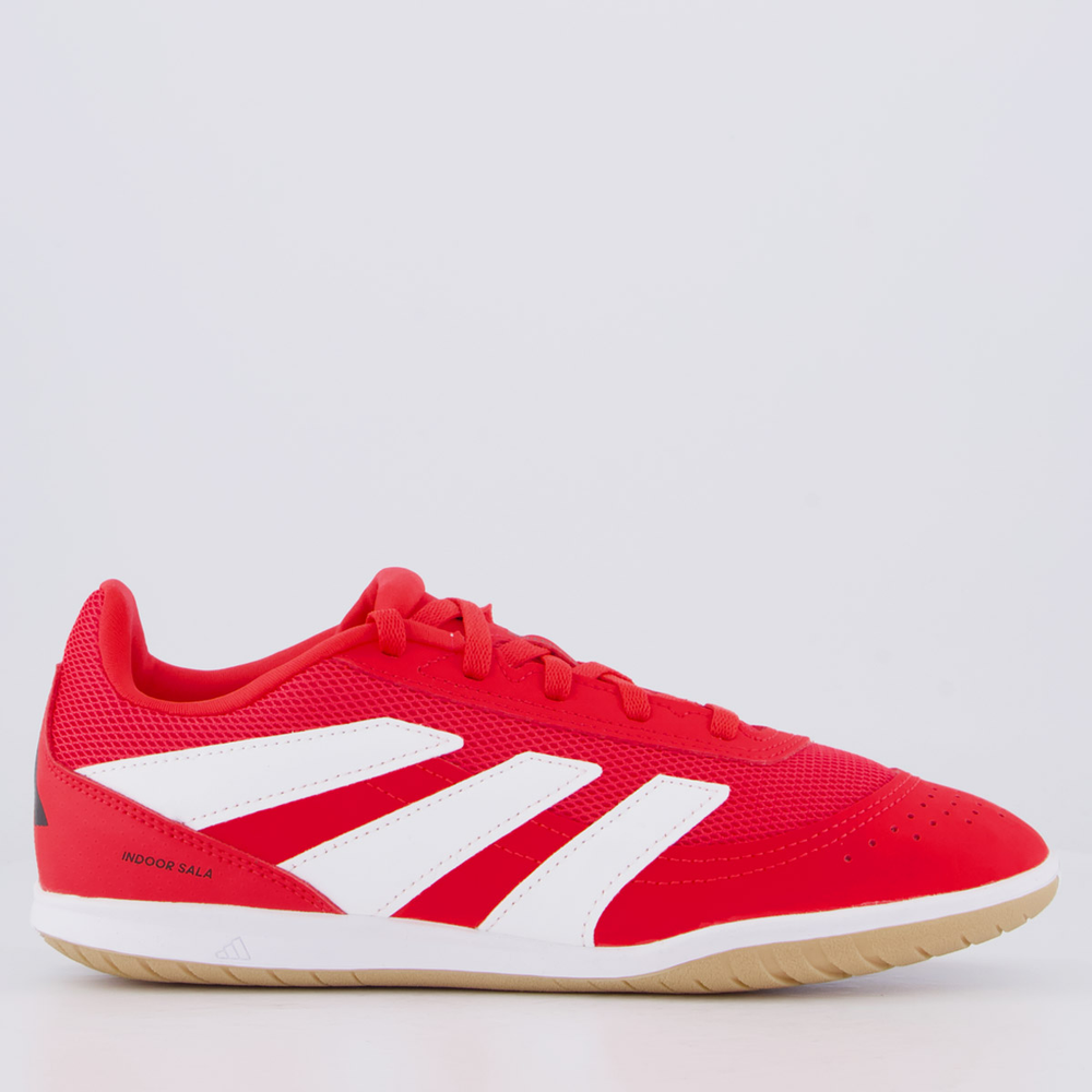 Chuteira Adidas Predator Club Futsal Juvenil Vermelha Chuteira Adidas Predator Club Futsal Juvenil Vermelha