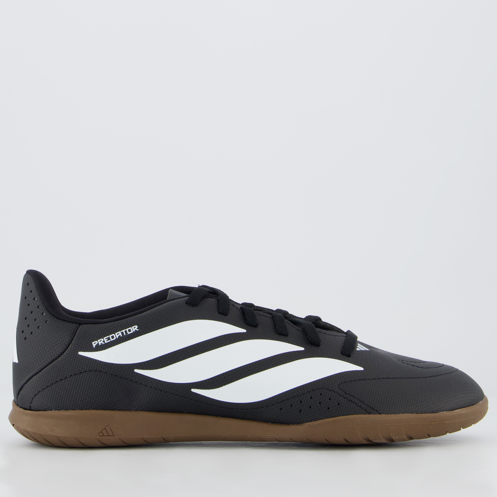 Chuteira Adidas Predator Essentials 26.5 Futsal Preta Chuteira Adidas Predator Essentials 26.5 Futsal Preta