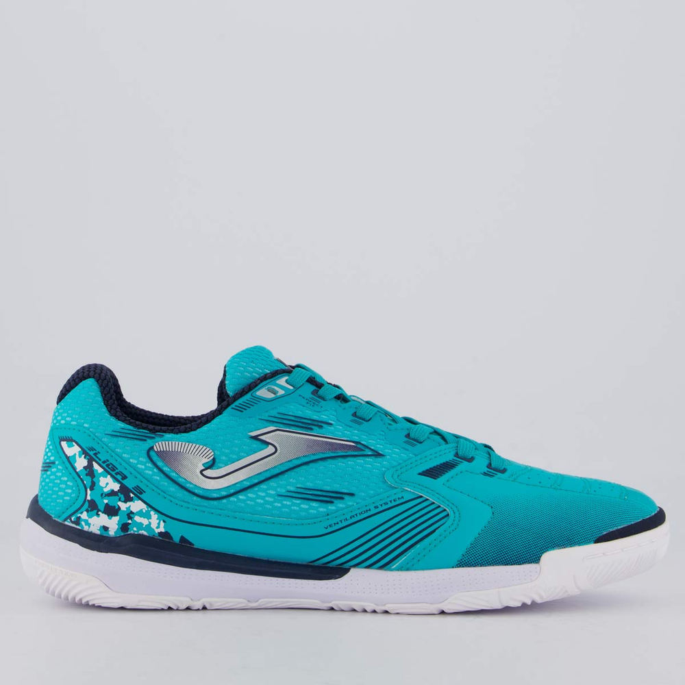 Chuteira Joma Liga 5 Futsal Verde Agua Chuteira Joma Liga 5 Futsal Verde Agua