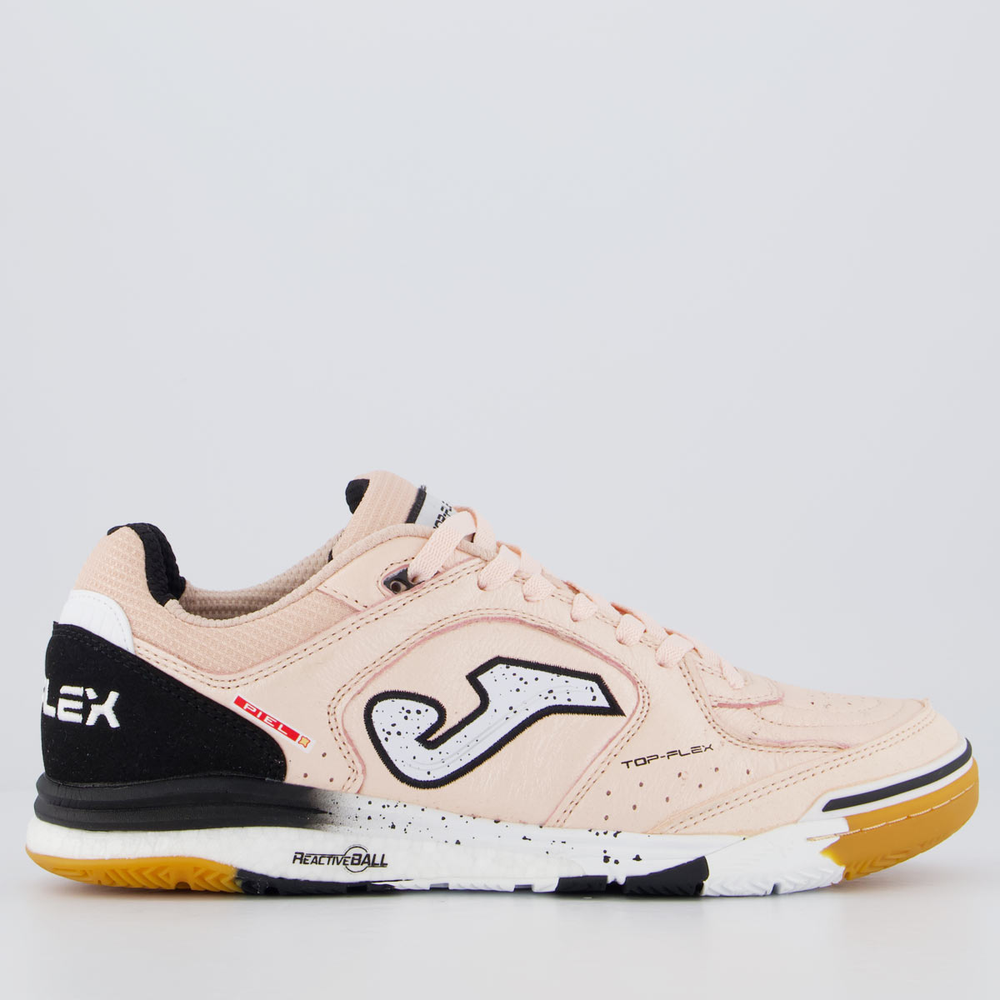 Chuteira Joma Top Flex Rebound Futsal Rosa