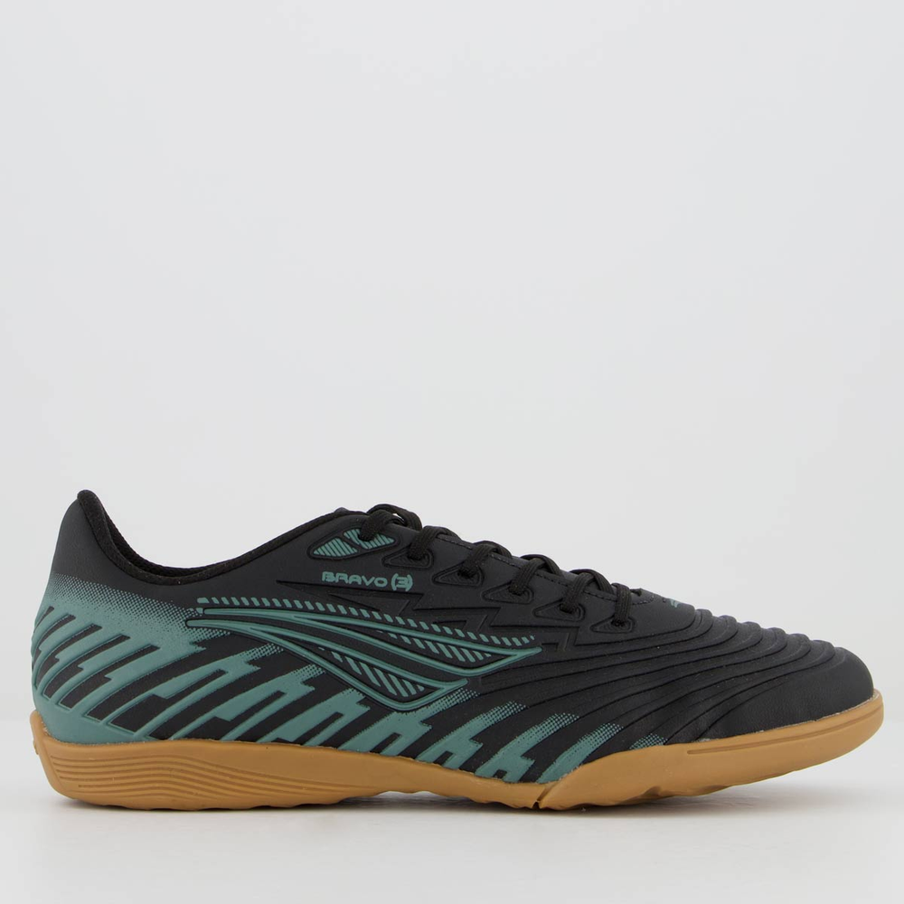 Chuteira Penalty Bravo Y - 3.0 Futsal Preta Chuteira Penalty Bravo Y - 3.0 Futsal Preta